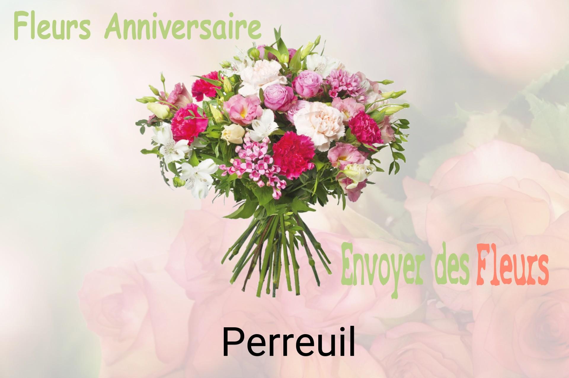 Bouquet de fleurs d’anniversaire livré à Perreuil